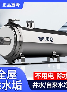 除水垢自来水净化前置过进水管净水器大复合活性炭井水