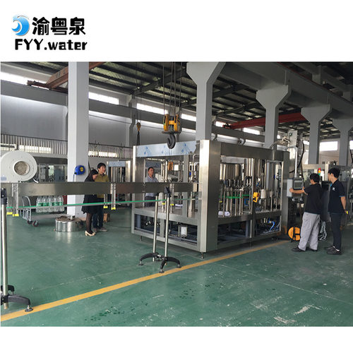 跨境专供全自动瓶装水灌装机大桶水生产线小型纯净矿泉水灌装设备