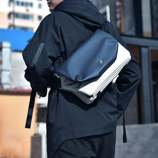 歌岸2025爆款精品男士单肩实用型舒适精致斜挎包休闲百搭轻便款潮