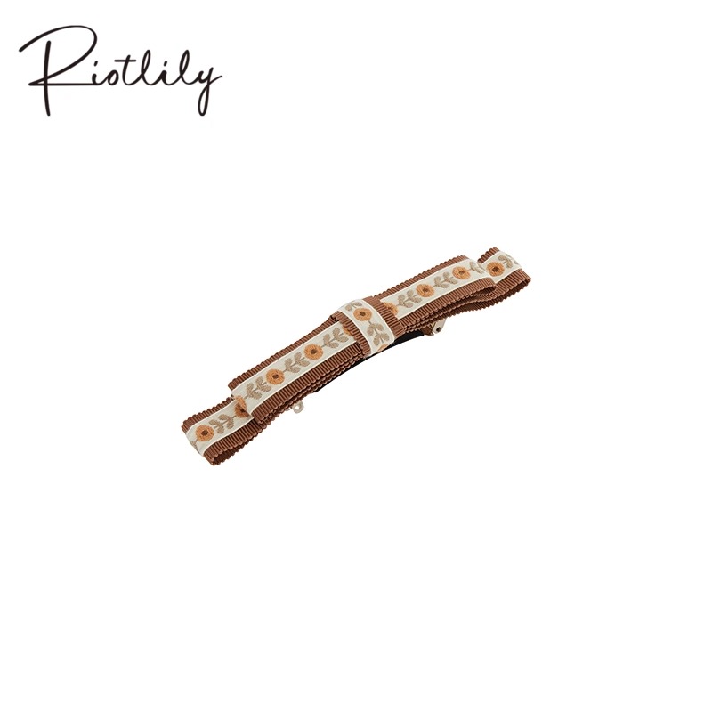 Riotlily/艾特里里浪漫主义系列横夹蝴蝶结送女友礼物中秋礼物