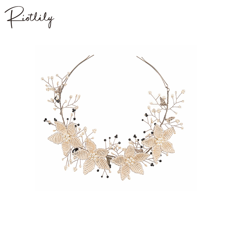 Riotlily/艾特里里林间花语发箍发卡头饰细款送女友礼物圣诞礼物