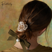 Riotlily 艾特里里湖光莫奈系列发圈气质原创设计送女友新年礼物