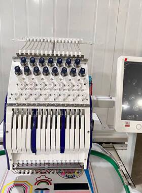 15001叶氏222 新款单家马头机电脑绣花1501CT机头15针家用工用业