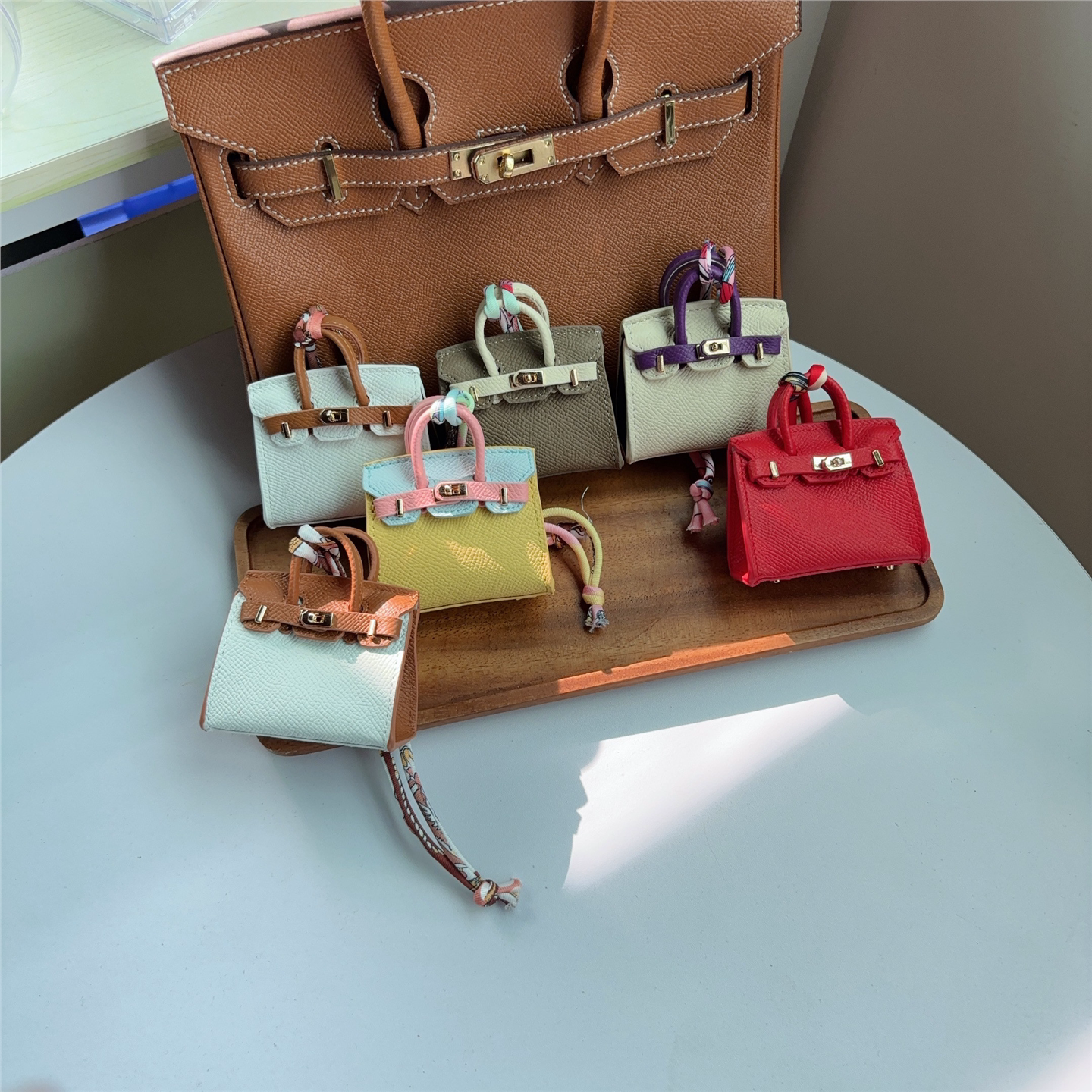 LV&GEDETE官方旗舰店包包挂件耳机包口红包车载挂饰摆件车钥匙扣