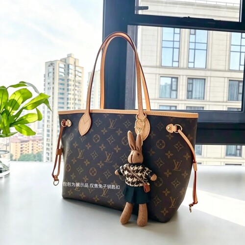 LV&GEDETE官方旗舰店托特包挂饰兔子汽车钥匙扣挂件Neverfull配饰