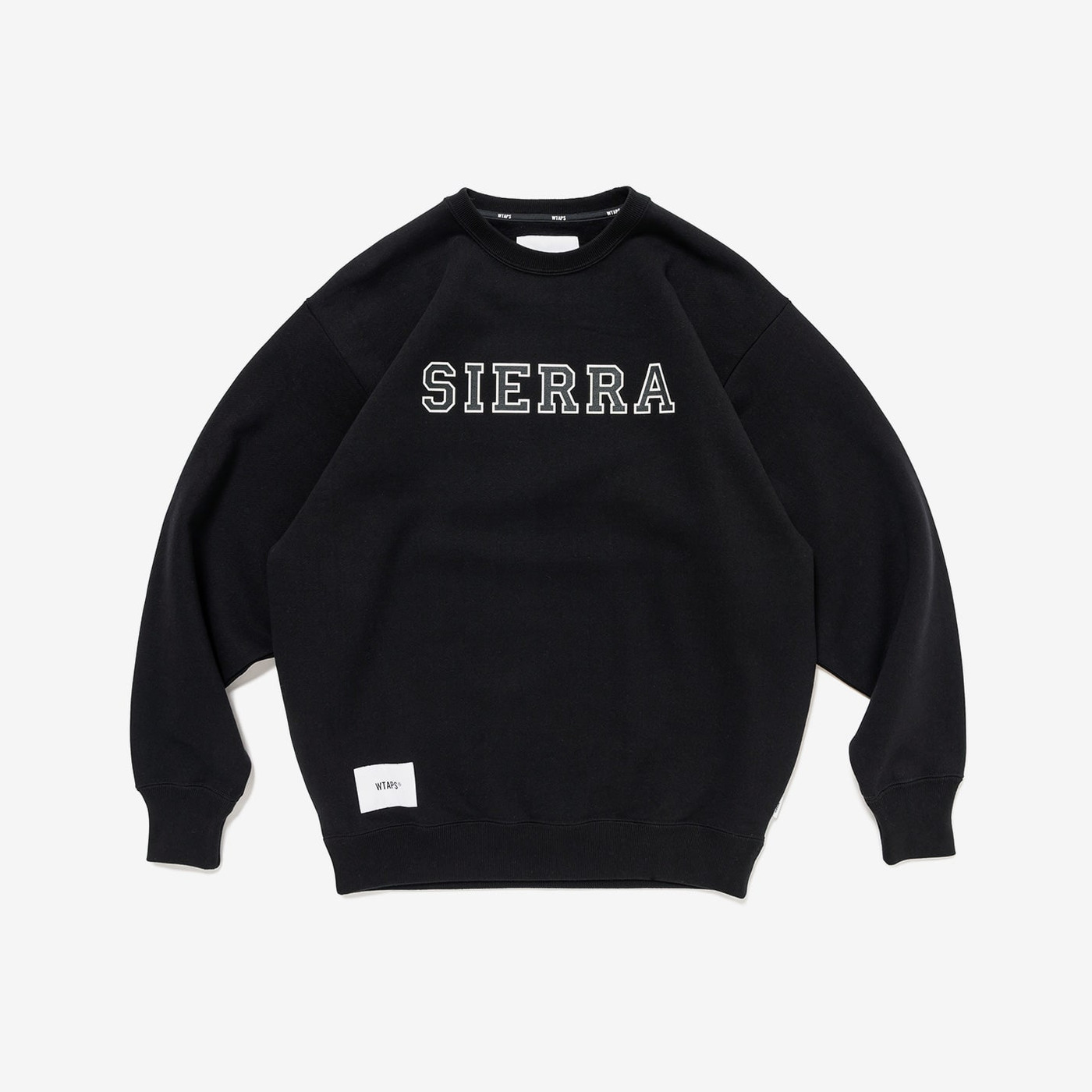 WTAPS学院派圆领套头卫衣