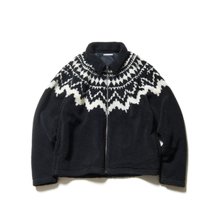 BLOUSON SHERPA 拉链羊毛外套24AW 现货折扣