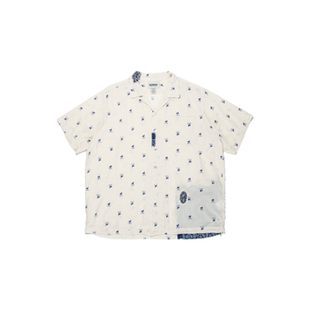 【现货折扣】BOWWOW WEATHERVANE BANDANA REMADE短袖衬衫25SS
