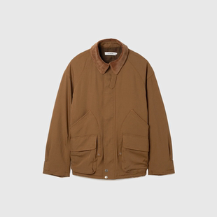 羊毛斜纹布防风休闲外套 NONNATIVE 猎装 JACKET 25AW HUNTER