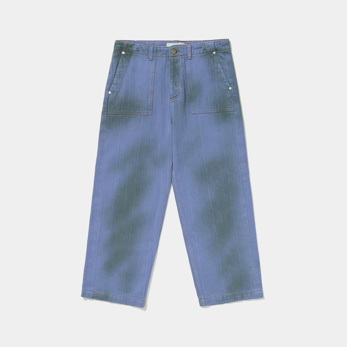 PIET复古做旧牛仔裤