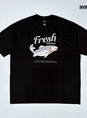 FRESHSERVICE纯棉印花短袖