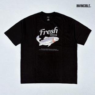 FRESH SERVICE CORPORATE PRINTED S/S TEE “FISH”印花短袖26SS