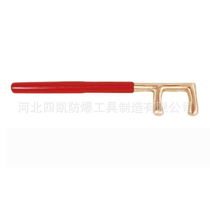 防爆防滑浸塑柄F扳手 河北四凯防爆工具大全 铍青铜f扳手