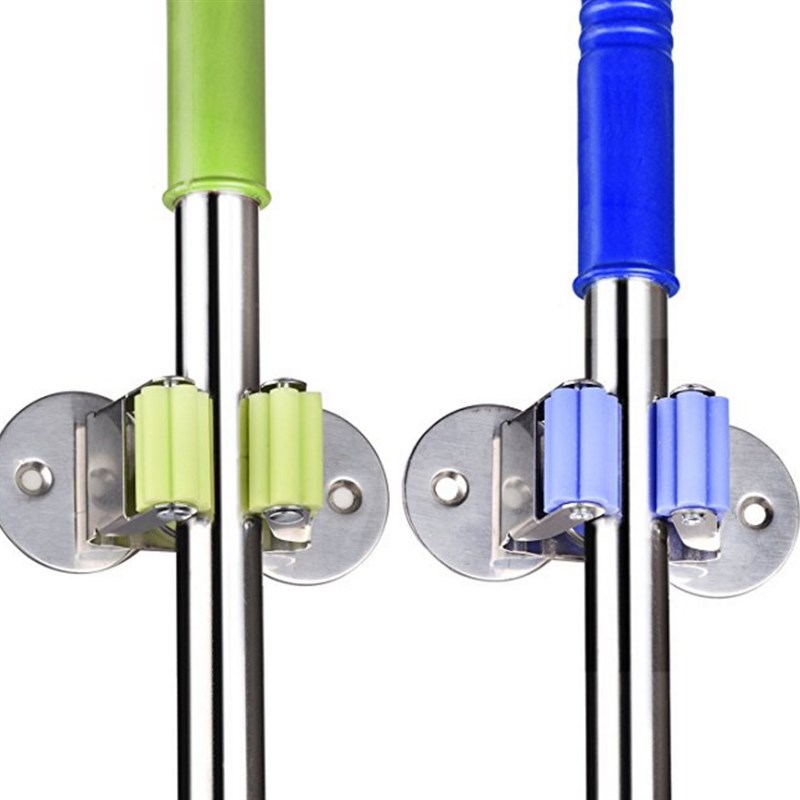 亚马逊拖把夹拖把支架拖把挂架拖把挂钩 Spring Grip broom clips
