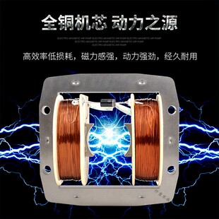 交流220V 日生增氧泵鱼池海鲜大功率家用充冲氧气泵烤鸭打气电磁式