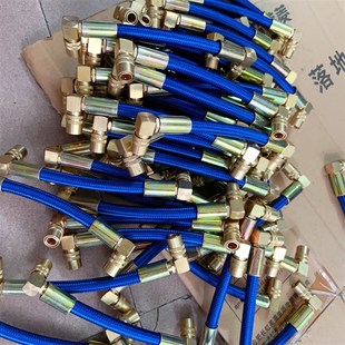铁氟龙管模温机水管油管注塑机不锈钢编织模具耐高温双层棉防烫管