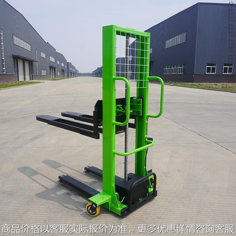 随车叉车电动手推升降叉车便携式上下货1吨全自动自体登高搬运车