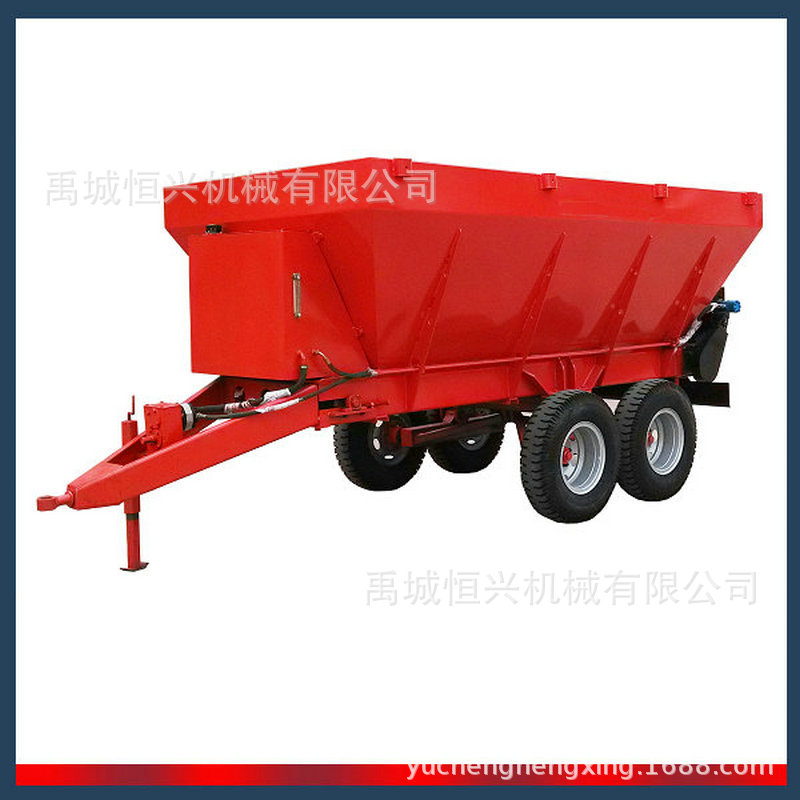 工厂销售大型农用撒肥机有机肥抛撒车全自动农田粪肥机车