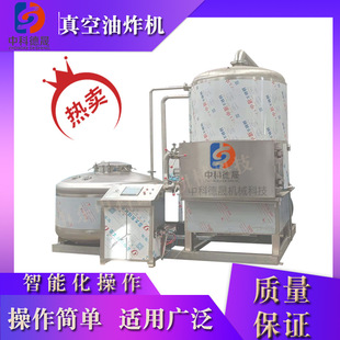 中科德晟厂家不锈钢油水分离真空油炸机海产品鱿鱼圈真空油炸设备