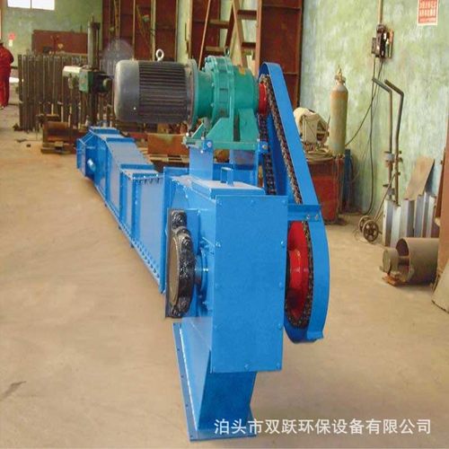 厂家供应矿用链条刮板输送机煤矿粉料水泥输送设备铸石爬坡刮板机