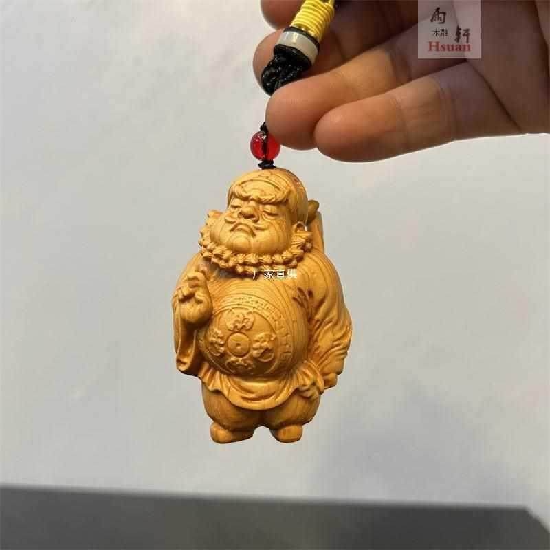 崖柏黄杨木雕青年钟馗挂件人物降妖除魔一念之间手把件手工艺,纺织面料/辅料/配套,纺织机械配件,淘宝优惠券,粉丝福利购,淘宝优惠卷