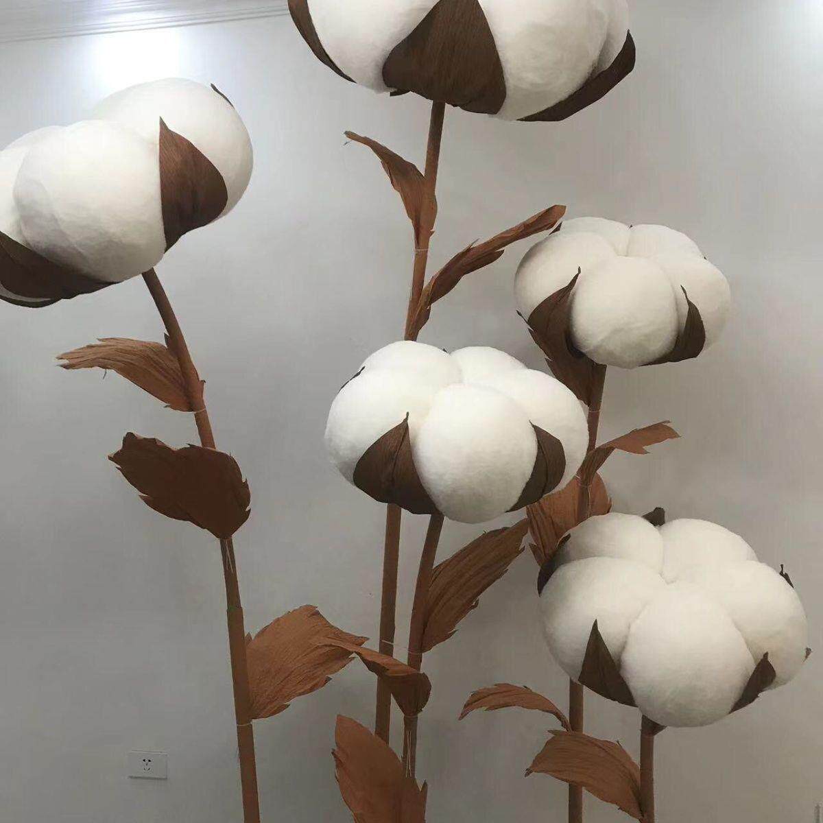 手工艺花婚庆橱窗摄影纸婚礼装饰道具美陈棉花大型网红