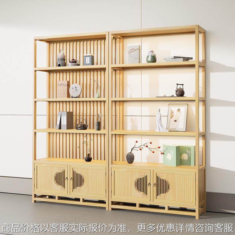 中式茶叶柜博古架实木古董架储物柜茶叶架茶室展示柜,住宅家具,多宝格/博古架,淘宝优惠券,粉丝福利购,淘宝优惠卷