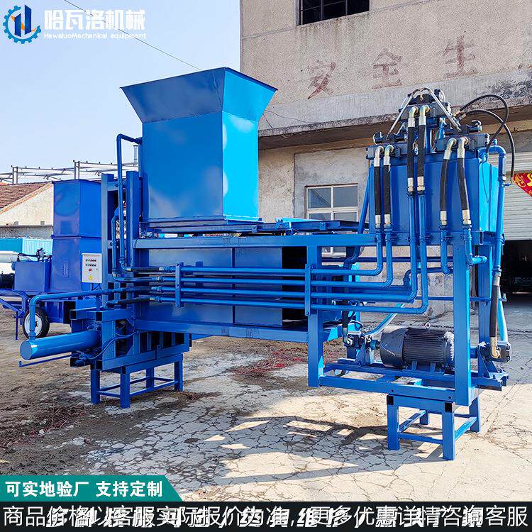 青储草料压缩装袋机 发酵草料青贮打捆机 牛羊饲料套袋打包机