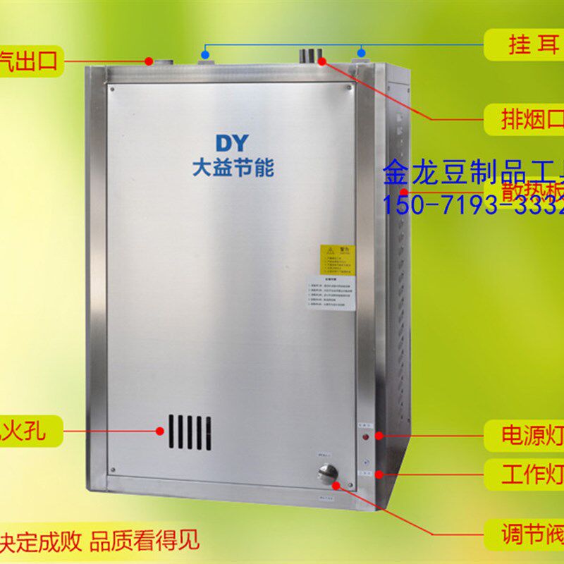 厂家蒸饭大益节能蒸汽环保燃气发生器蒸包炉豆腐煮浆酿酒锅炉