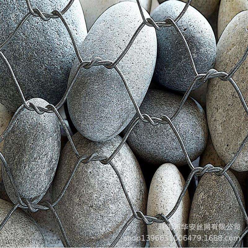 华安防洪石笼网填海石头格宾网 电焊镀锌铁丝网 防汛河道铅丝网片