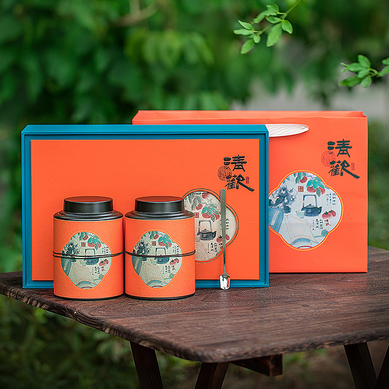 清欢高档红茶包装盒单丛茶叶马口