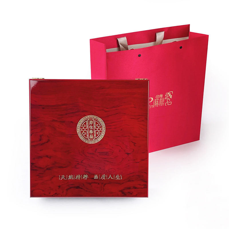 燕窝冬虫夏草养生珍品通用礼品盒包装盒高档卡扣内盒精美空盒子