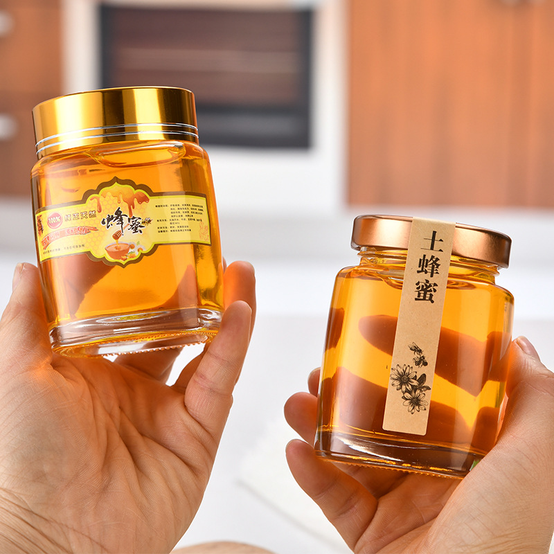 晶白料加厚1斤2斤装蜂蜜瓶燕窝瓶