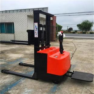 全电动站式 动卸车动液压升降 叉车1吨2吨电叉车堆高车半XQD自立装