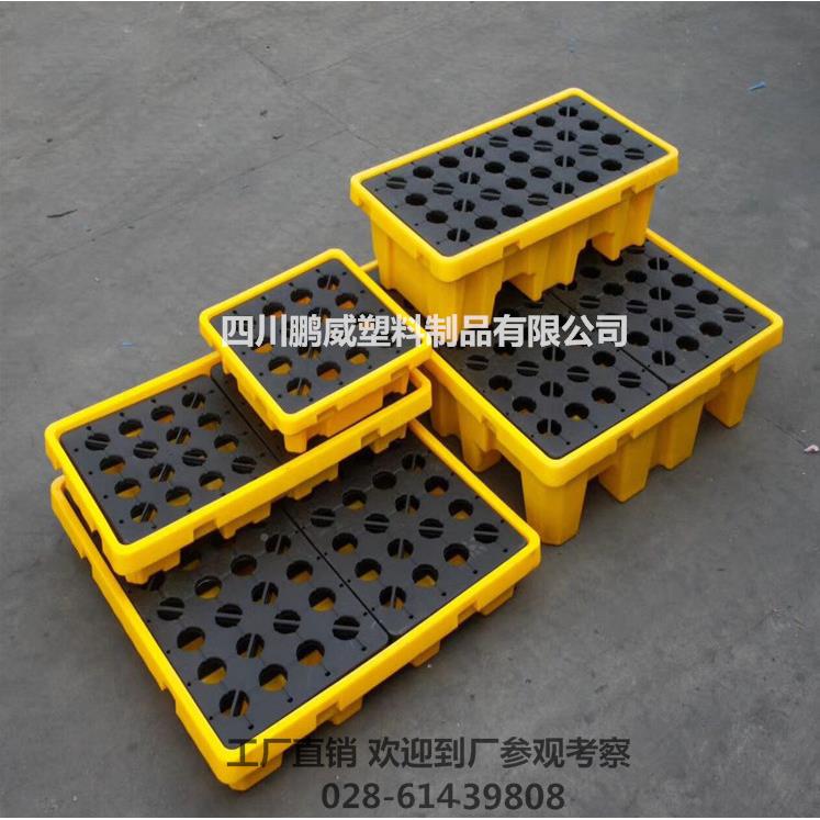 防FBN渗漏塑料托1300*100*300 防渗3漏 四桶液体盘 工厂直供 大成