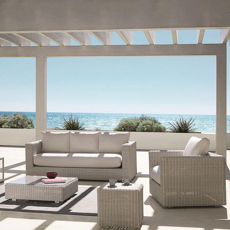 跨境北户花外家具庭院防晒防水露台户550外园沙发阳欧台藤编沙发