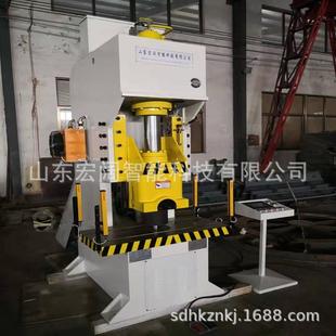 100吨高速液压冲床160t五金件自动冲孔剪切折弯冲压机单臂液压机