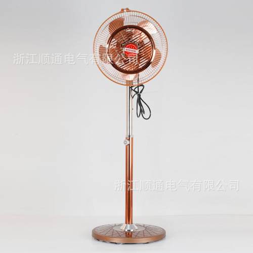 12寸商用大风力落电风扇用客家厅摇头落地地式力工业商务扇强电扇