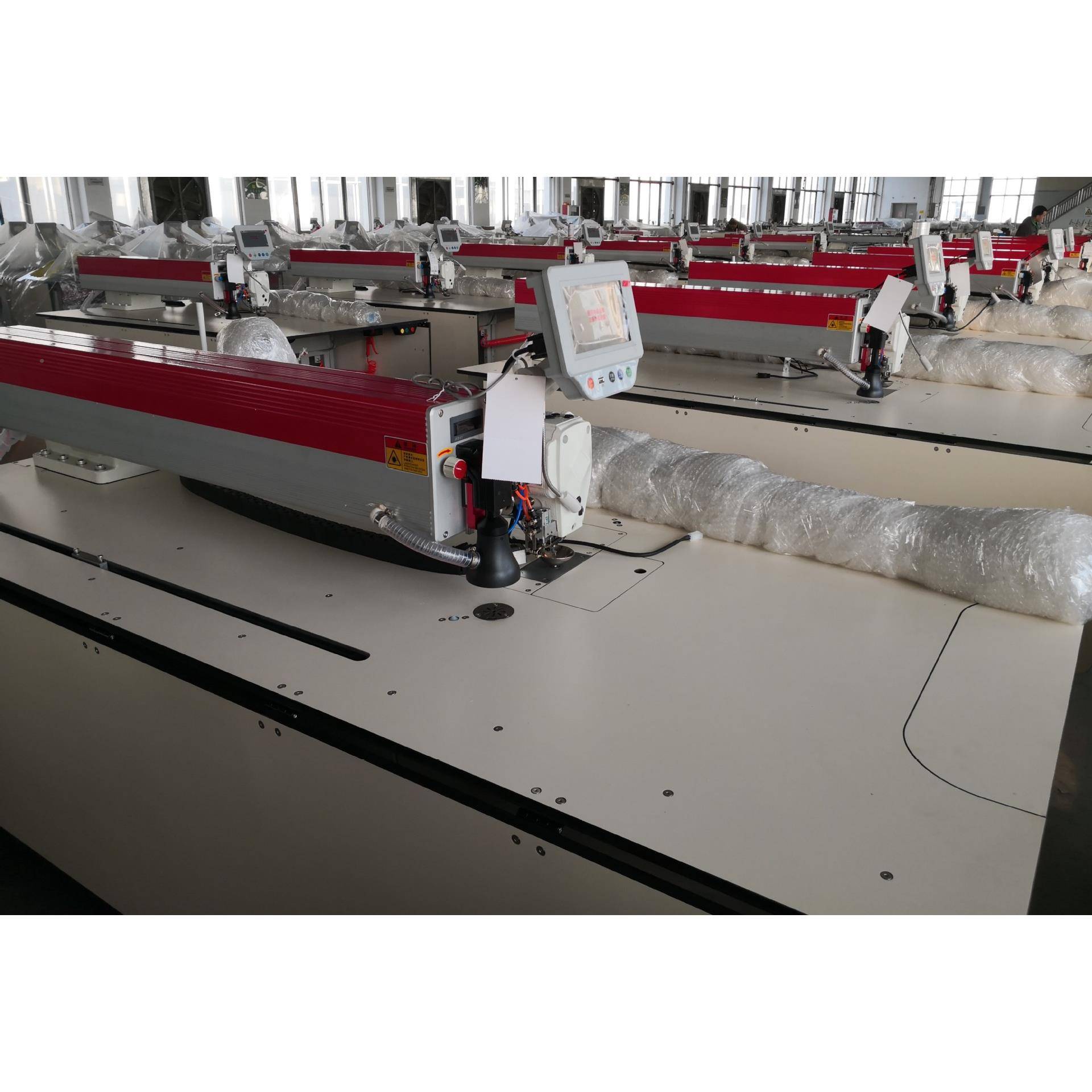 电模脑绒板QY-MB900机汽车脚垫缝模版机羽服棉绗衣制衣模板机工业