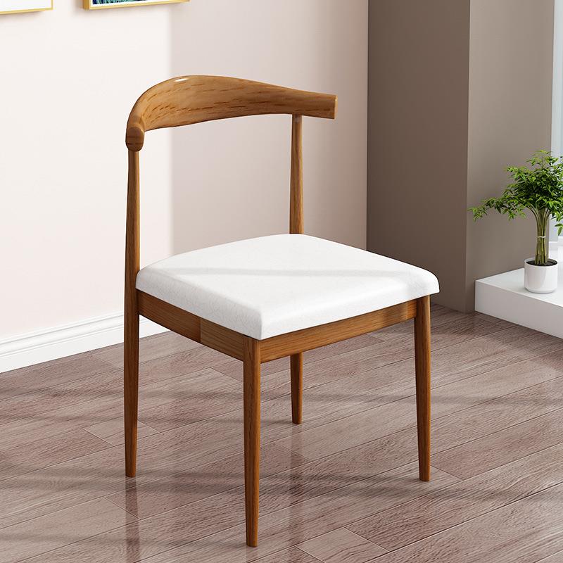 椅子家代简约休闲餐椅办公简N13易北欧现书桌椅电扶脑用弧形靠背