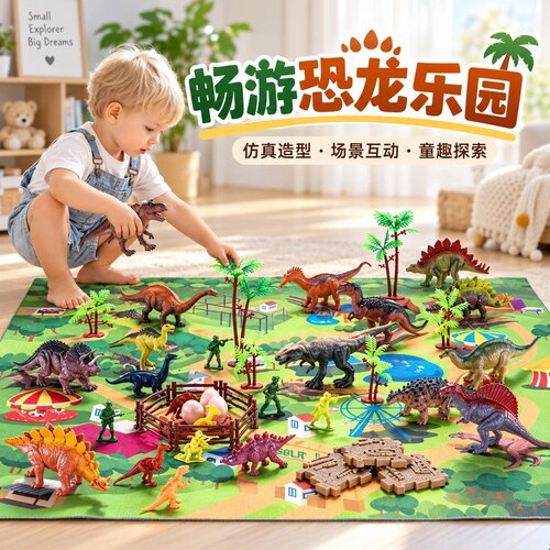儿童恐龙玩具仿真动物模型