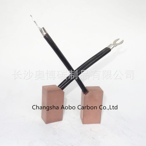 长沙奥博厂家直销J206铜碳刷铜石墨碳刷25x32x60mm炭刷耐高温电钻