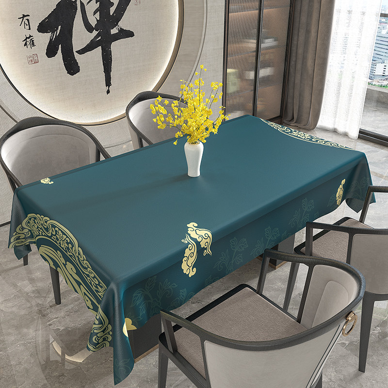 新垂感桌布级皮质餐桌垫防油防烫台布桌垫免洗茶几垫防水垫
