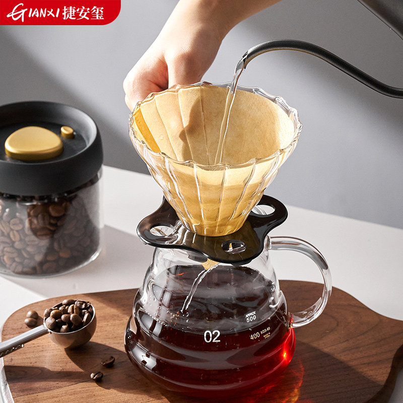 手冲咖啡壶手磨咖啡杯手摇手冲壶全咖啡器具礼盒
