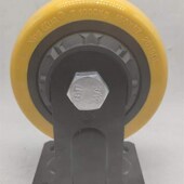 超重型尼龙轮万向轮脚轮手推车轮子工业定向载重吨