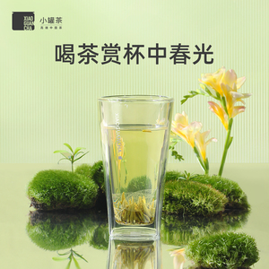 小罐茶年春茶层杯赏春杯办公室泡茶隔热杯子