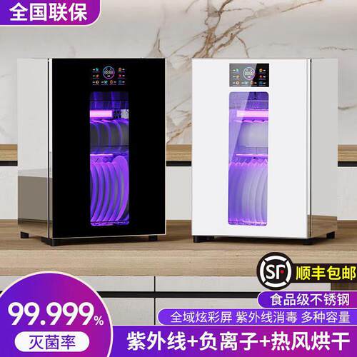 東羚电器消毒柜家用小型厨房高温无汞灯珠紫外线餐具烘干消毒碗柜