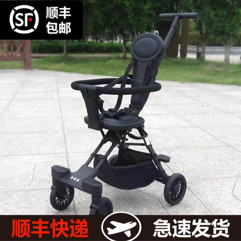 康娃娃Q1四轮轻便推车 城市出行适用简易折叠婴童推车