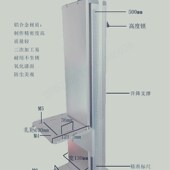 升降立柱光纤激光度升降架手摇打标底座激光器支架