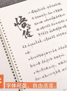 偏爱一支笔手写字帖手写行书临摹帖钢笔硬笔书法练字昭亭轩新